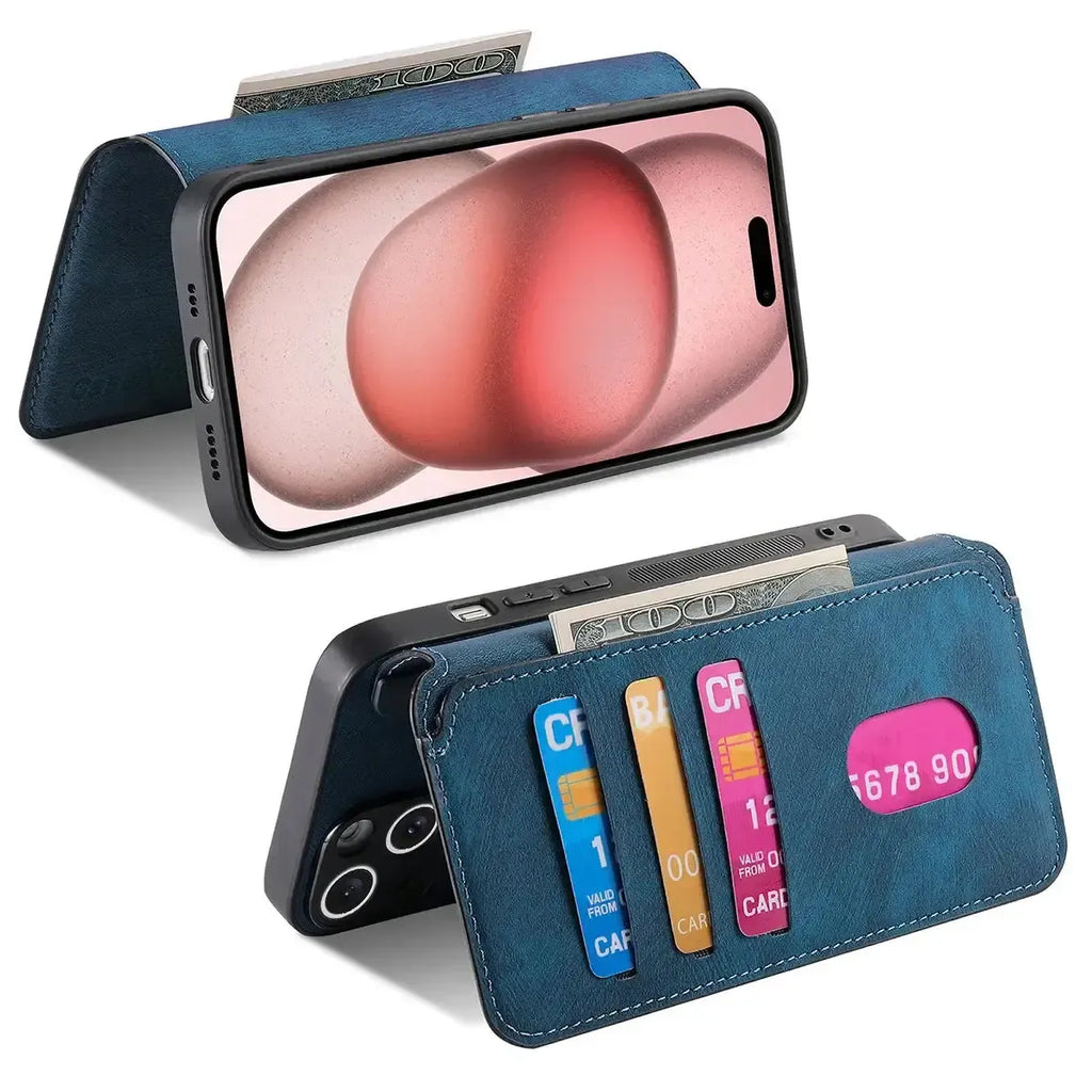 Detachable MagSafe Wallet Phone Case