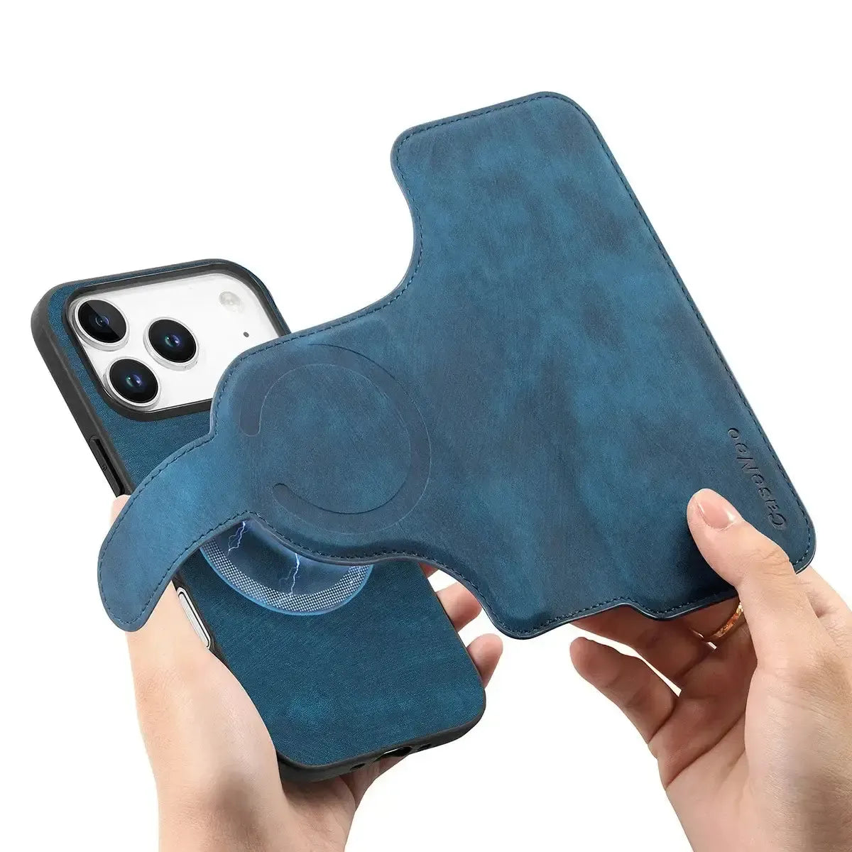 Detachable MagSafe Wallet Phone Case