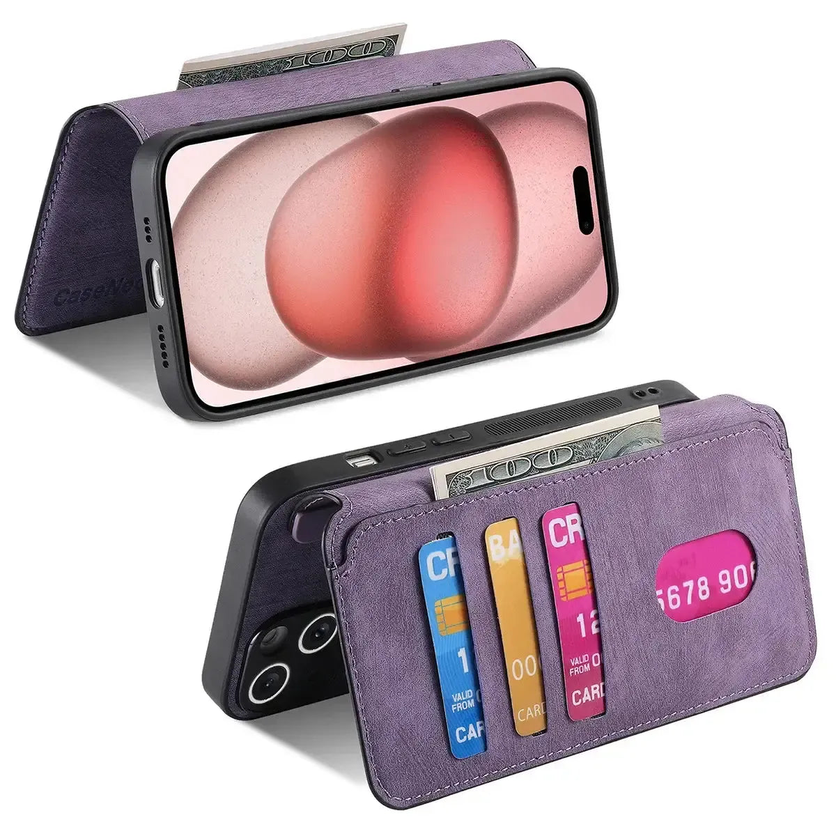 Detachable MagSafe Wallet Phone Case