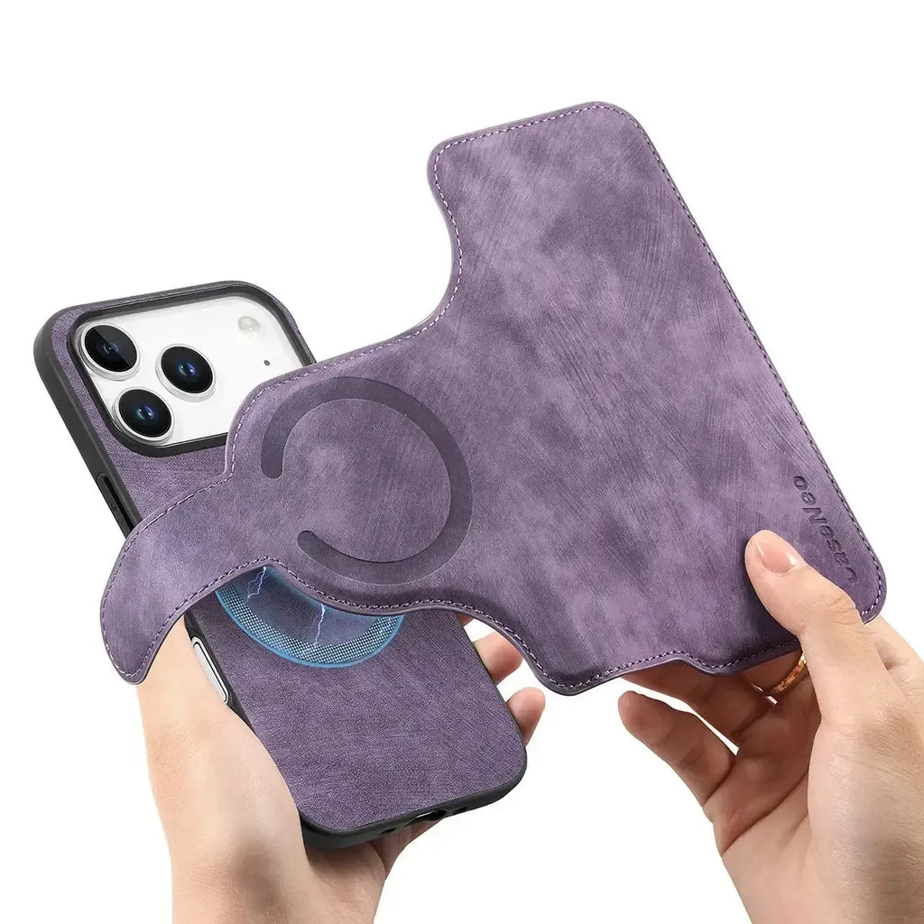 Detachable MagSafe Wallet Phone Case
