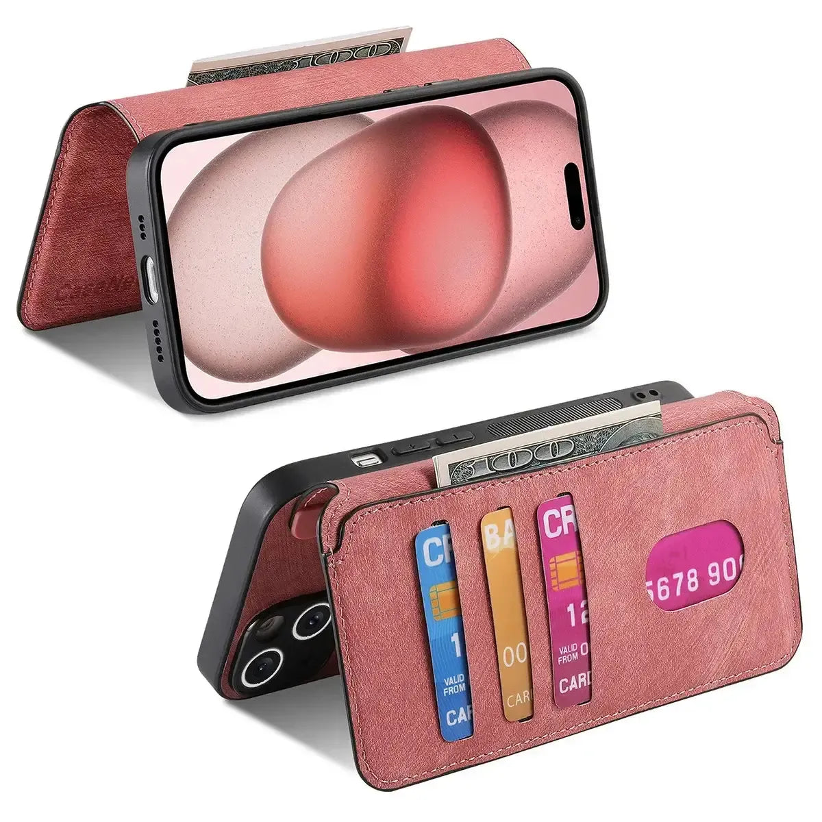 Detachable MagSafe Wallet Phone Case