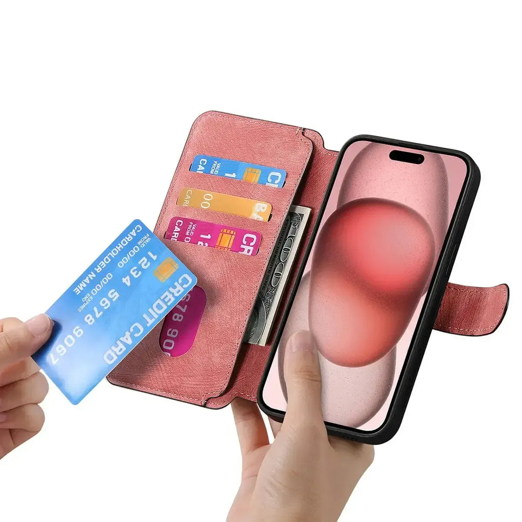 Detachable MagSafe Wallet Phone Case