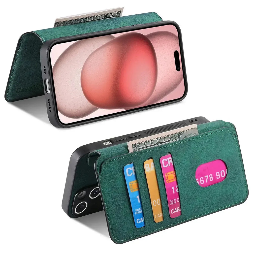 Detachable MagSafe Wallet Phone Case