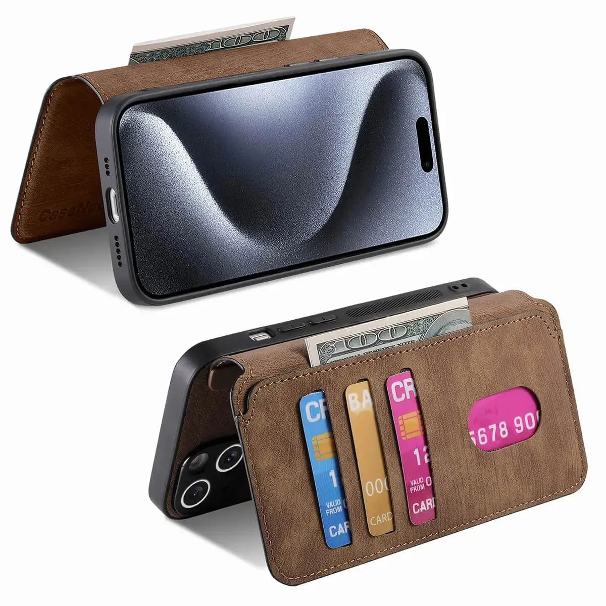 Detachable MagSafe Wallet Phone Case