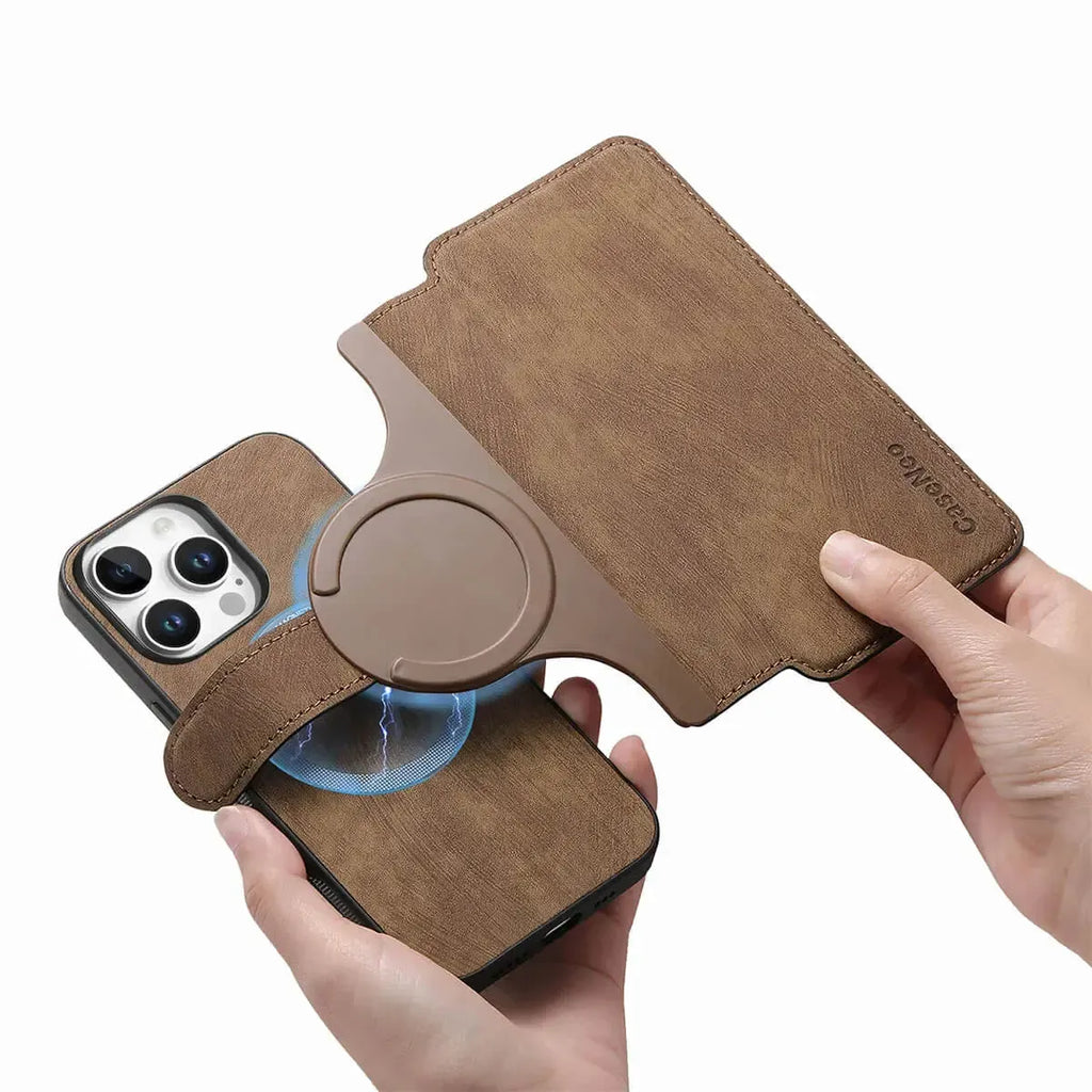Detachable MagSafe Wallet Phone Case