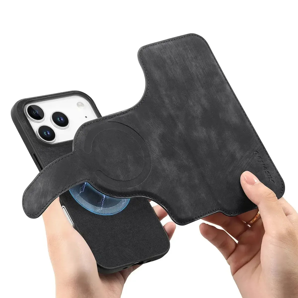 Detachable MagSafe Wallet Phone Case