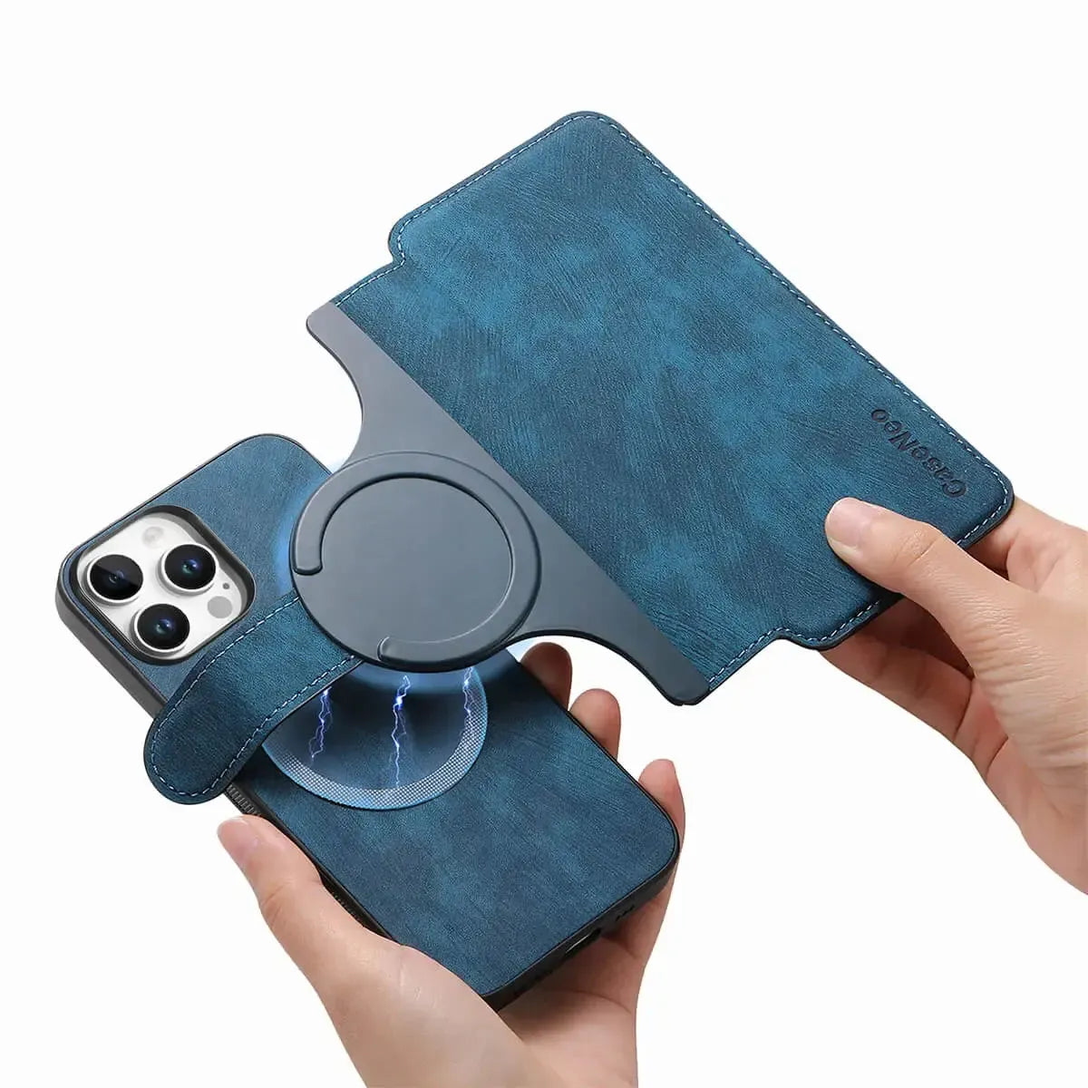 Detachable MagSafe Wallet Phone Case