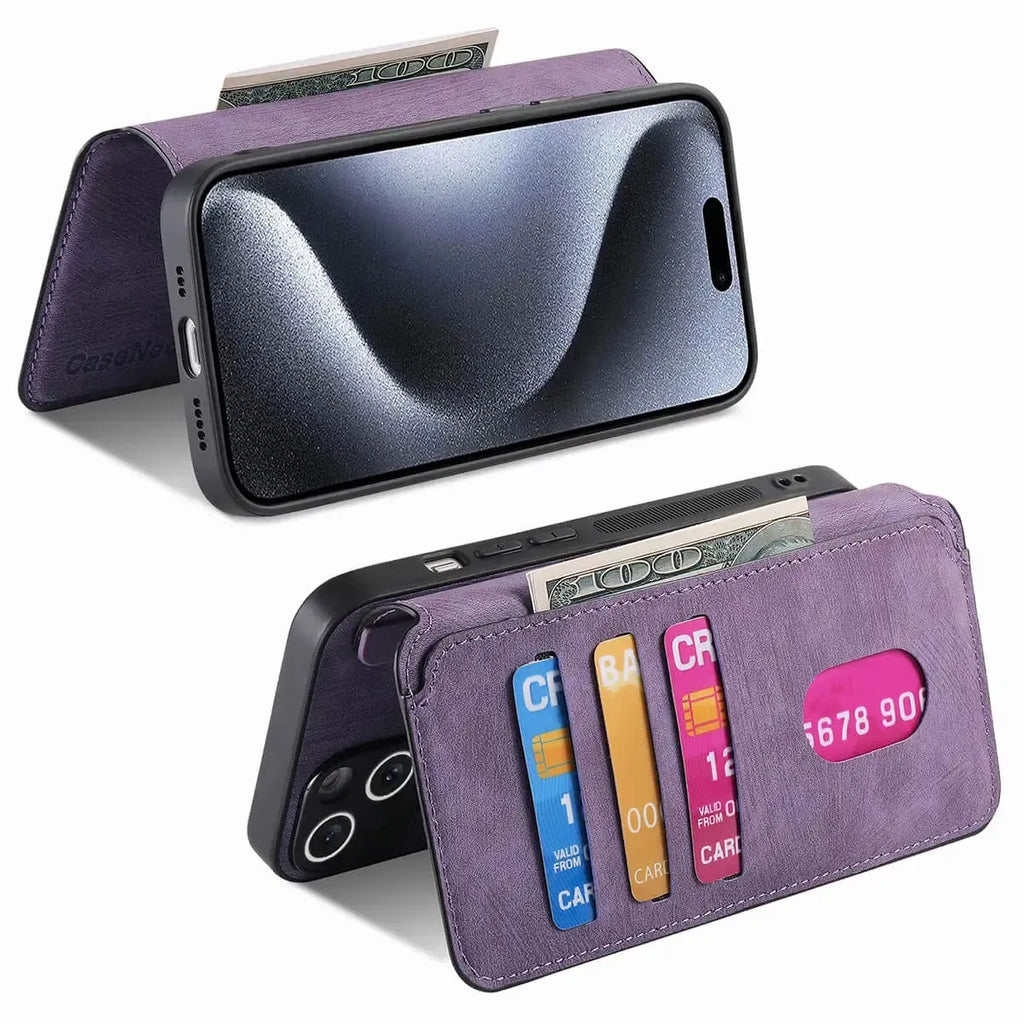 Detachable MagSafe Wallet Phone Case