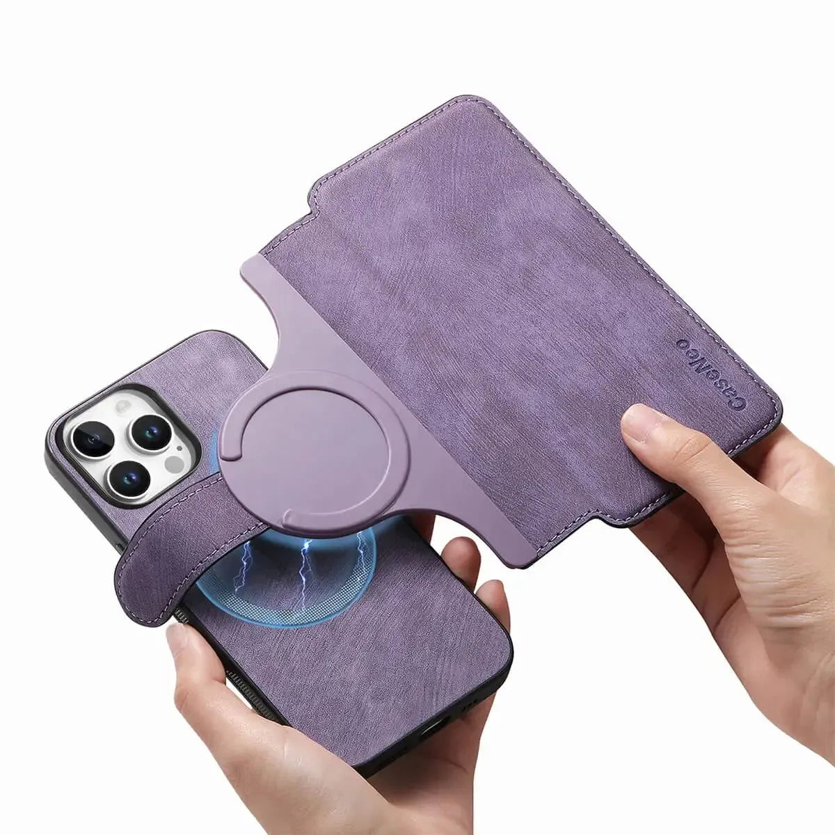 Detachable MagSafe Wallet Phone Case