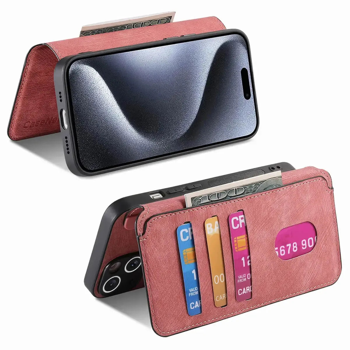 Detachable MagSafe Wallet Phone Case