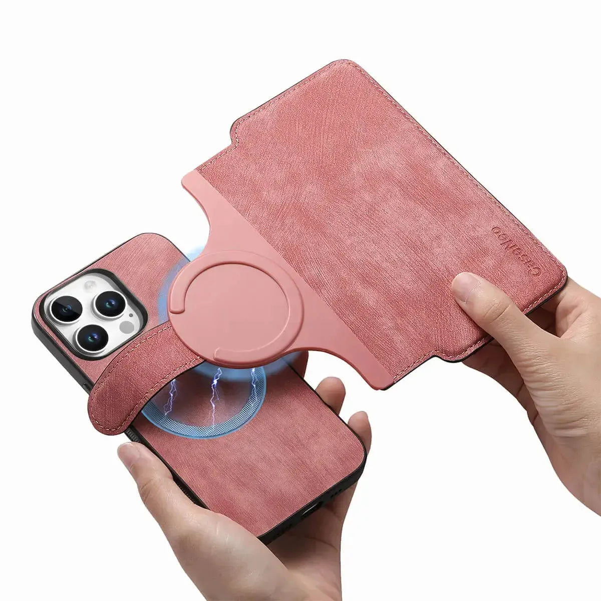 Detachable MagSafe Wallet Phone Case