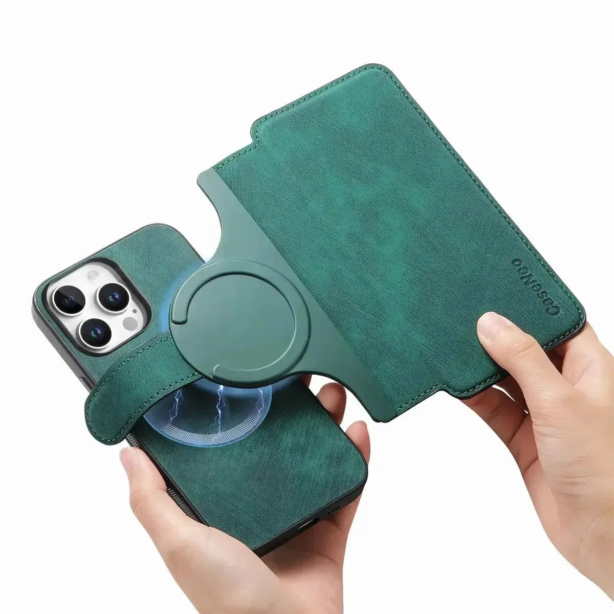 Detachable MagSafe Wallet Phone Case