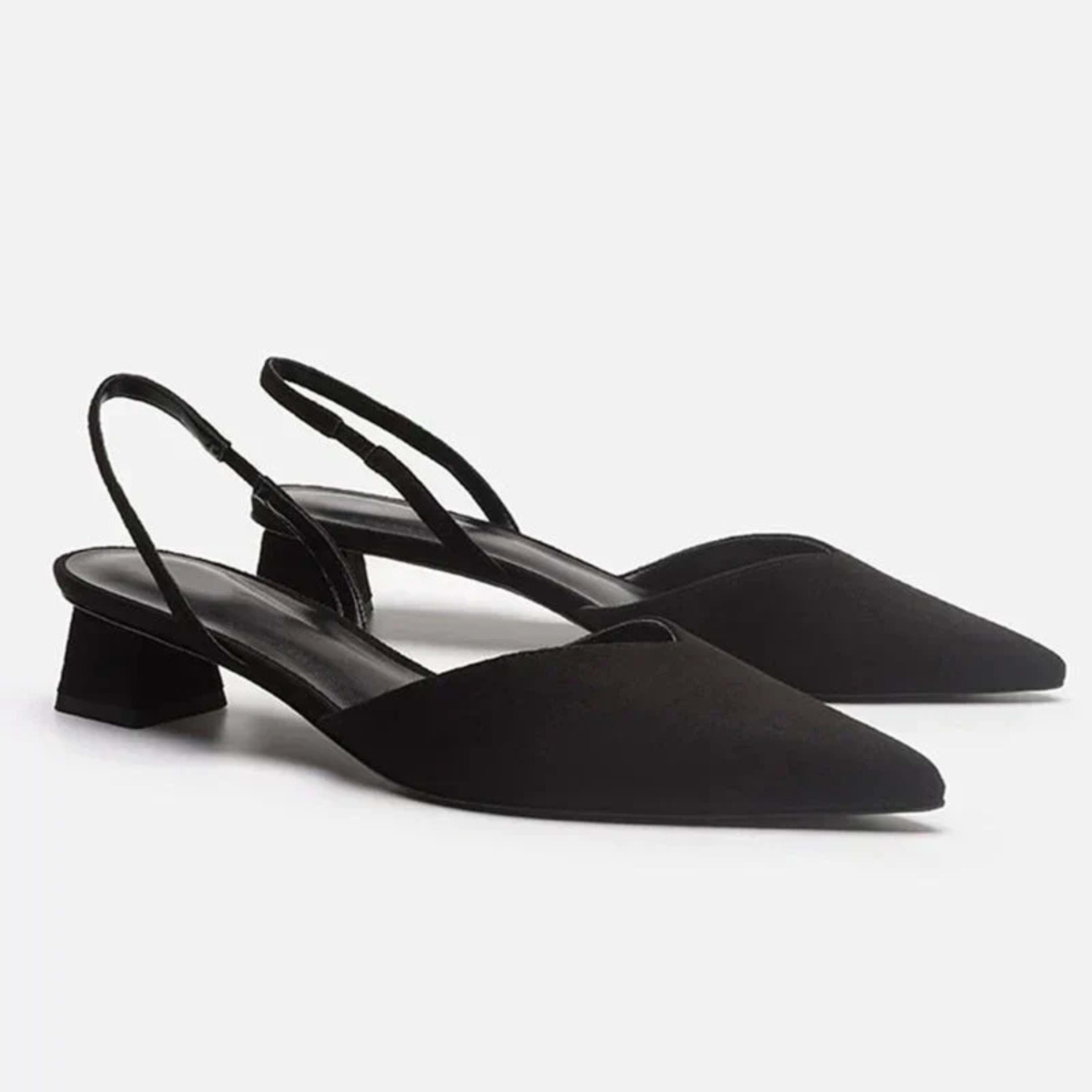 Clemence Pointed Toe Slingback Heels_2