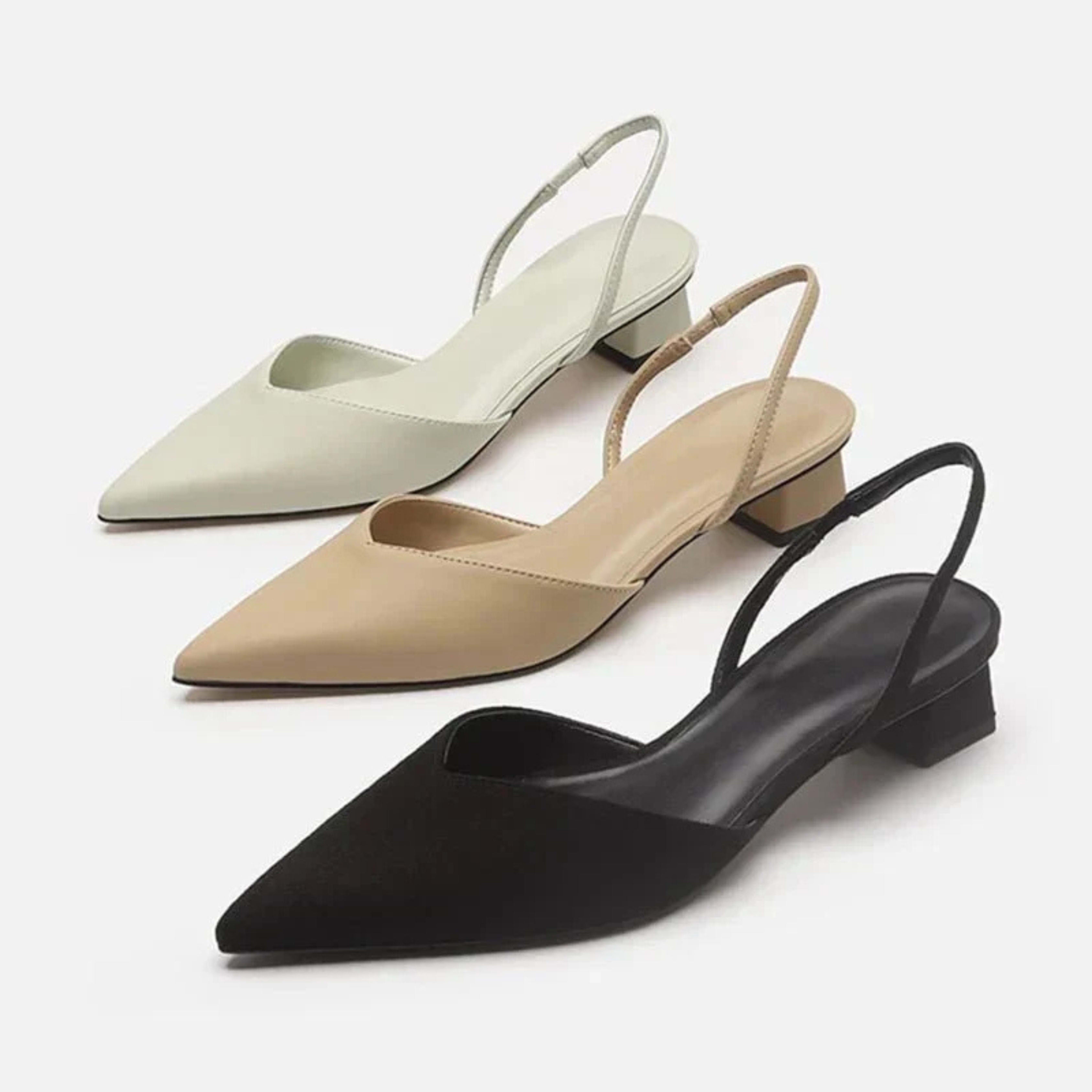 Clemence Pointed Toe Slingback Heels_5