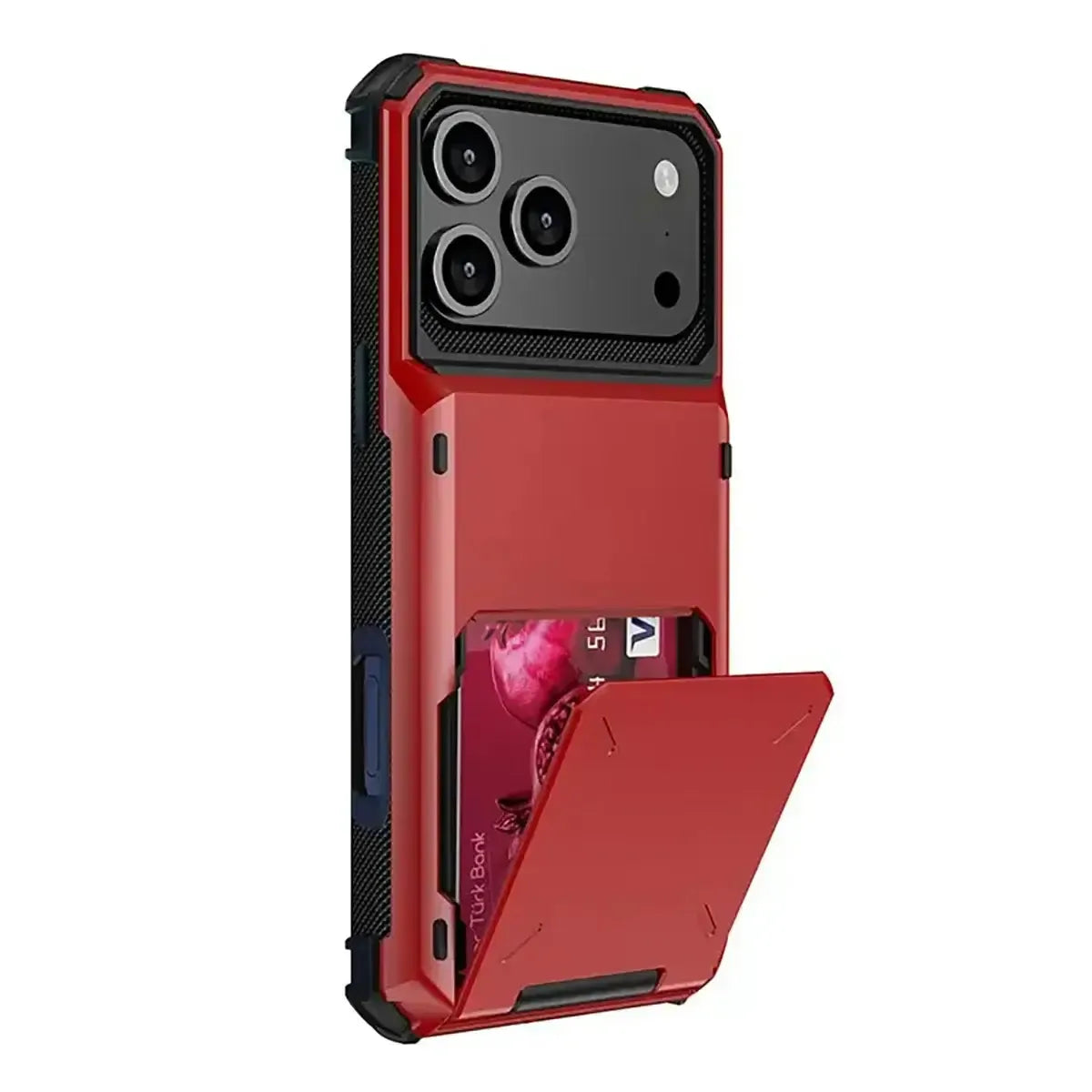 Heavy Duty Phone Case with Hidden Card Holder