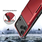 Heavy Duty Phone Case with Hidden Card Holder