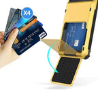 Heavy Duty Phone Case with Hidden Card Holder