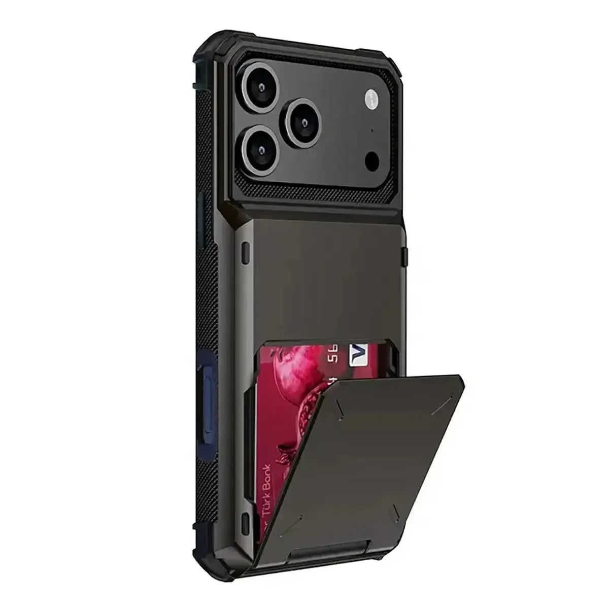 Heavy Duty Phone Case with Hidden Card Holder