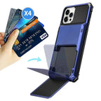 Heavy Duty Phone Case with Hidden Card Holder