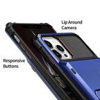 Heavy Duty Phone Case with Hidden Card Holder