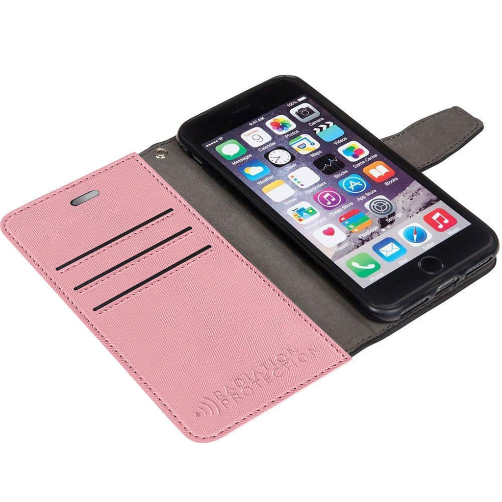 Leather Flip Folio iPhone Case Tab Closure