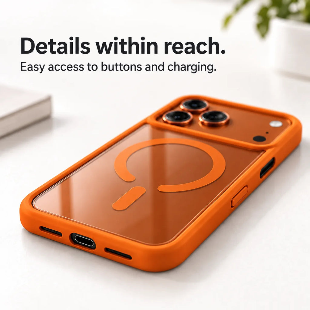 Clear Back MagSafe iPhone Case