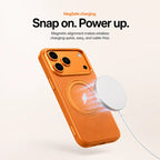 Leather Phone Case with Folding Ring Stand