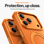 Leather Phone Case with Folding Ring Stand