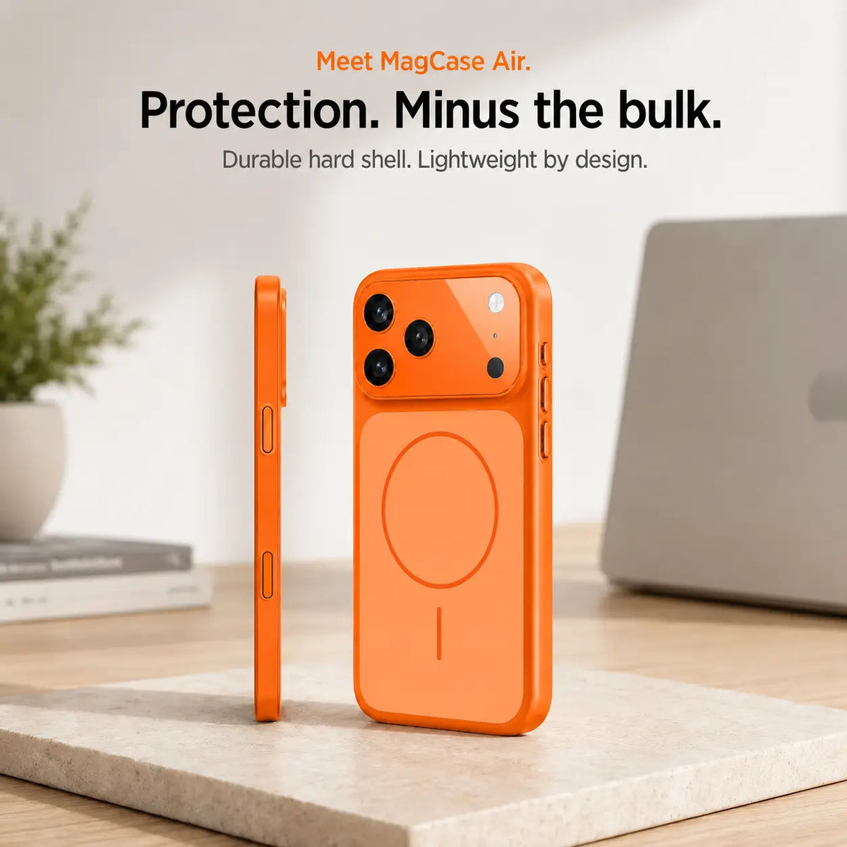 MagSafe Phone Case with Camera Lens Cover