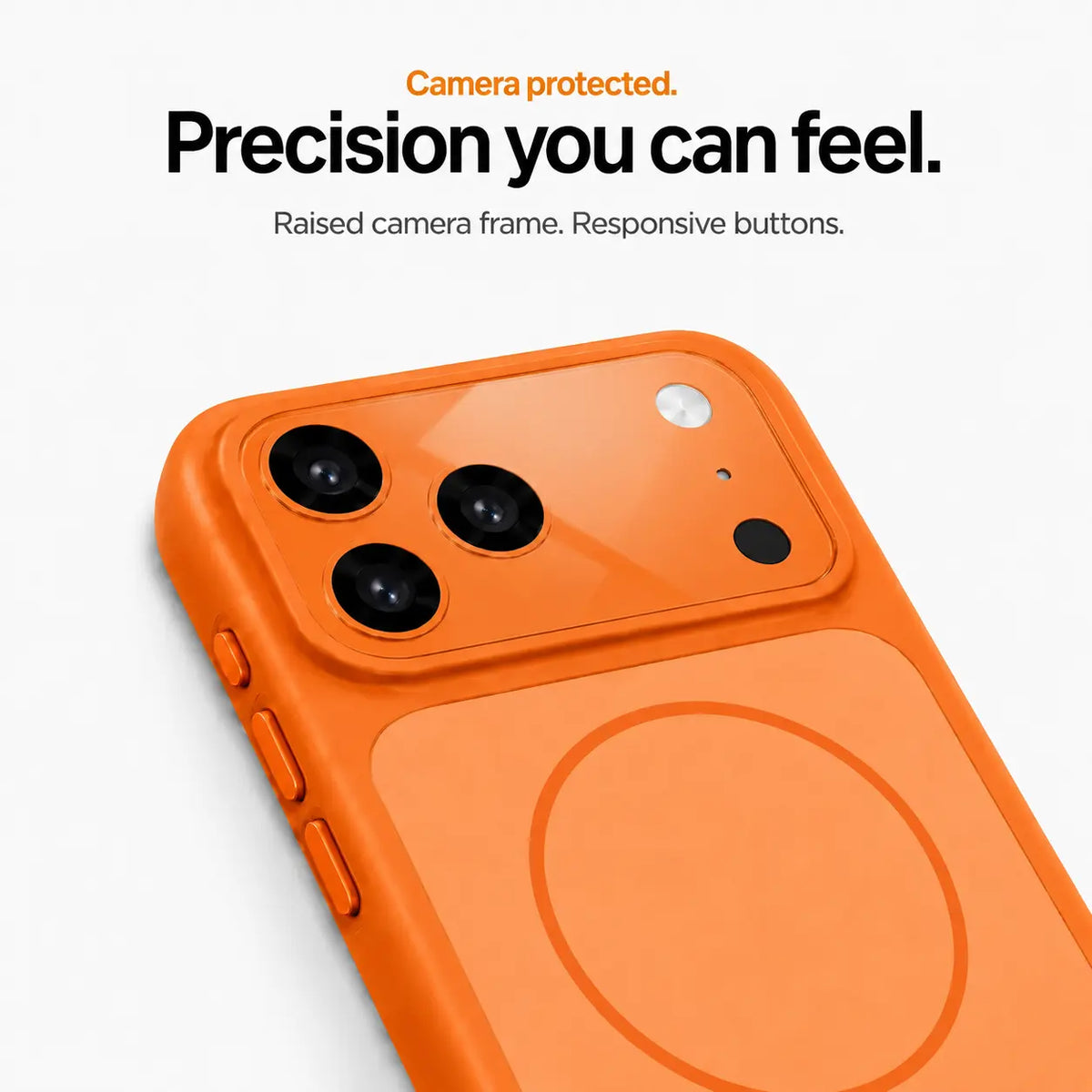 MagSafe Phone Case with Camera Lens Cover