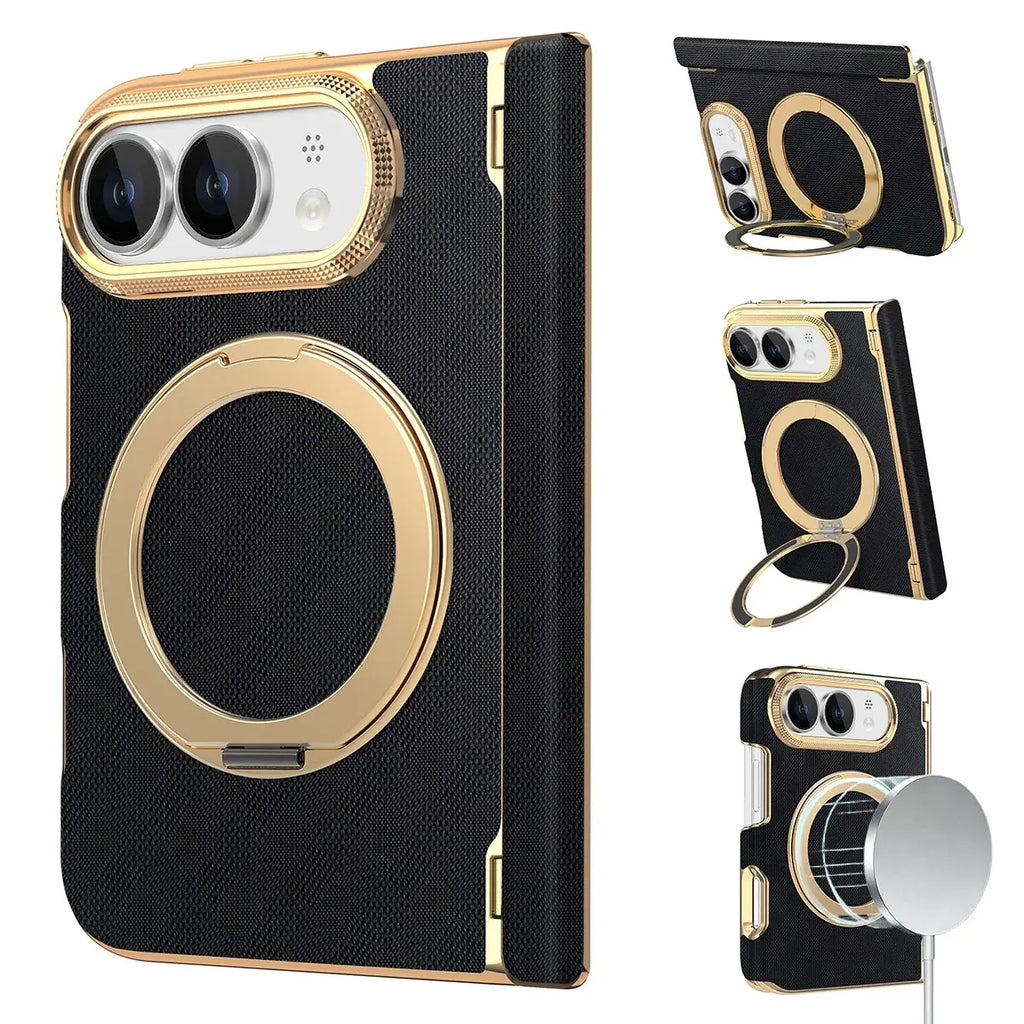 MagSafe Foldable Phone Case with Ring Stand