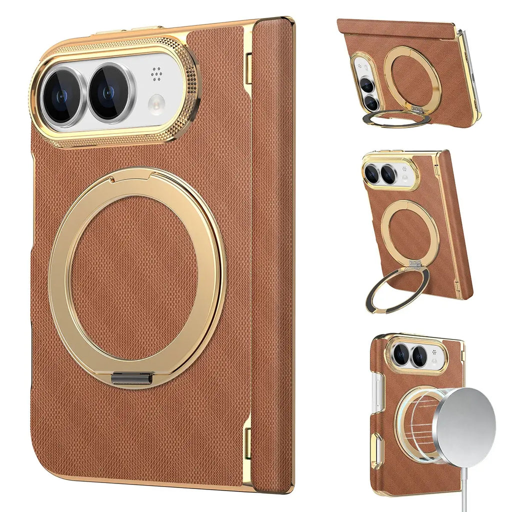 MagSafe Foldable Phone Case with Ring Stand