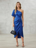 Talia One Shoulder Satin Midi Dress_3