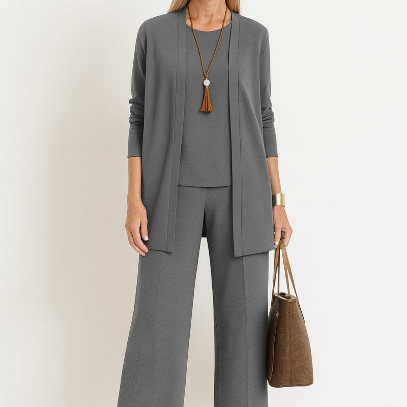 Sofia Wide Leg 3 Piece Pant Set_1