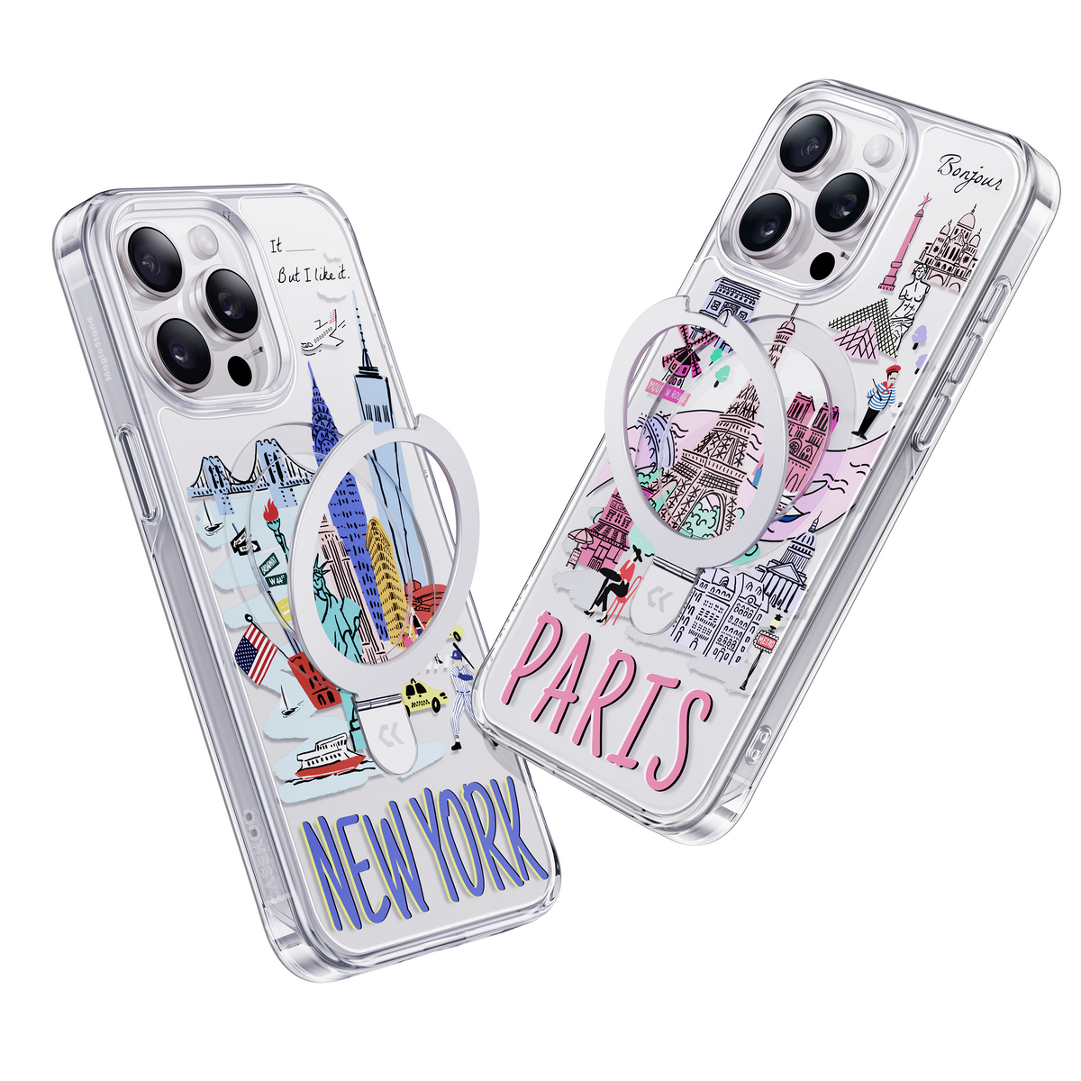 Paris City Design MagSafe iPhone Case
