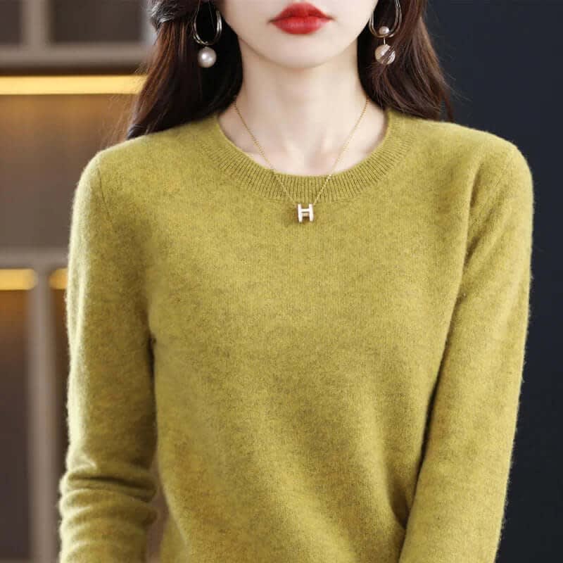 Rossella Soft Knit Crew Neck Sweater_1