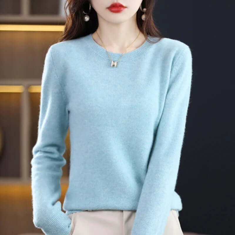 Rossella Soft Knit Crew Neck Sweater_11