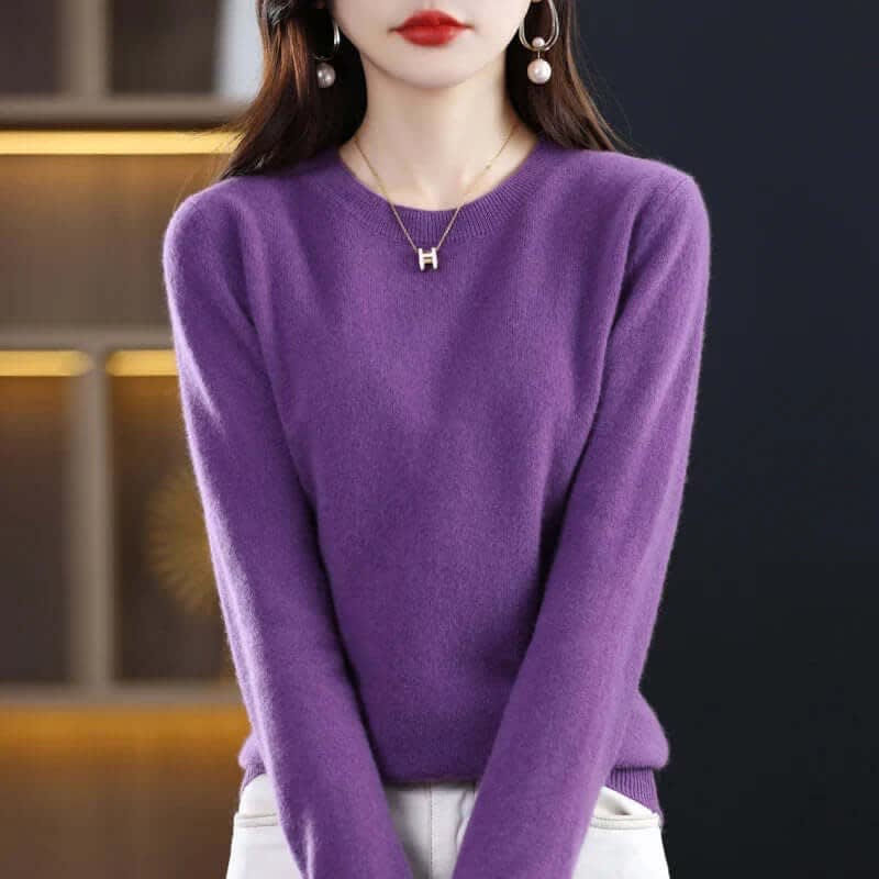 Rossella Soft Knit Crew Neck Sweater_12