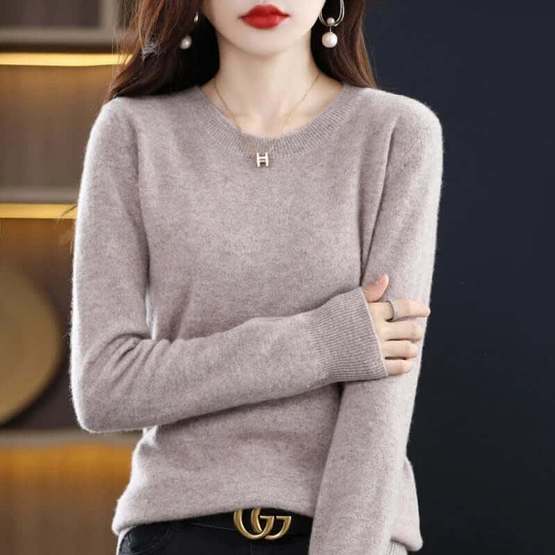 Rossella Soft Knit Crew Neck Sweater_16
