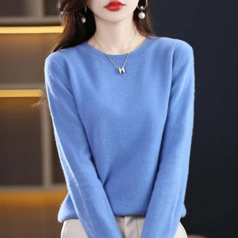 Rossella Soft Knit Crew Neck Sweater_22