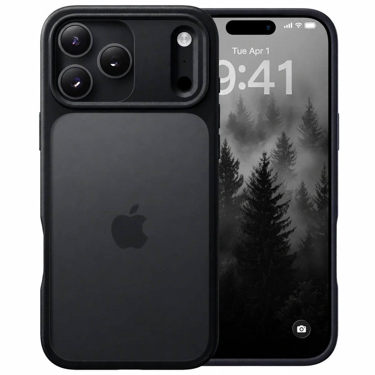 Soft Bumper Frosted Back iPhone Case