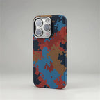 Camouflage Honeycomb Texture iPhone Case