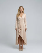 Emilia Long Sleeve Wrap Midi Dress_16