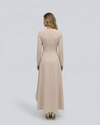 Emilia Long Sleeve Wrap Midi Dress_22