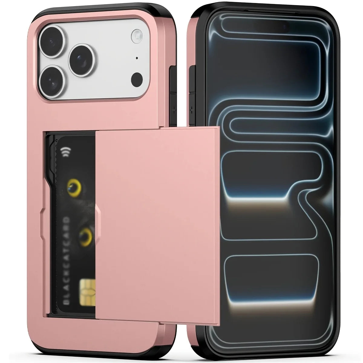Sliding Card Holder Wallet iPhone Case