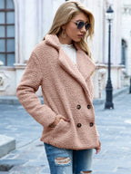 Lotte Double Breasted Teddy Coat_3