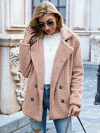 Lotte Double Breasted Teddy Coat_4