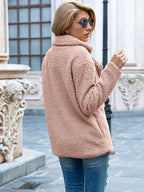 Lotte Double Breasted Teddy Coat_5