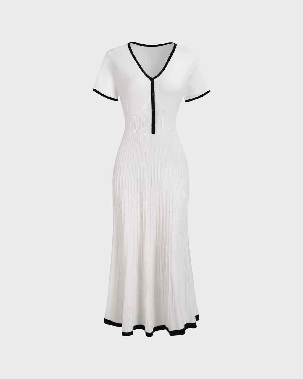 Alessia Contrast Trim Knit Midi Dress_6