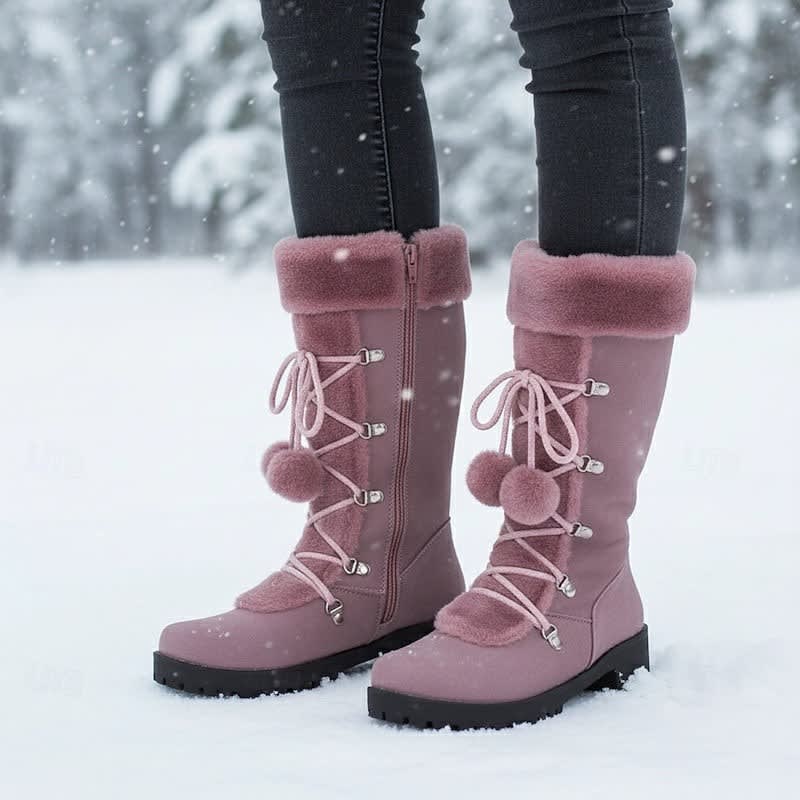 Haruka Lace Up Winter Boots_2